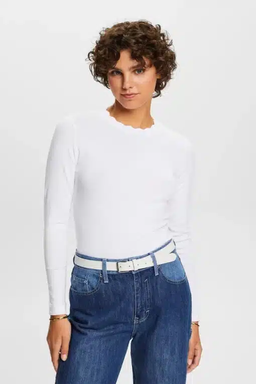 Esprit Long Sleeve T-shirt White