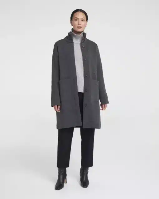 Holebrook Tilda Coat Med Grey Melange