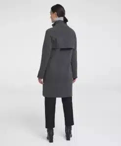 Holebrook Tilda Coat Med Grey Melange