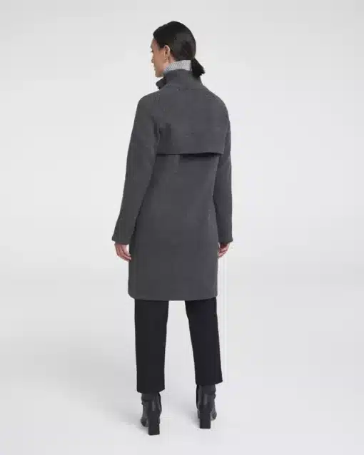 Holebrook Tilda Coat Med Grey Melange