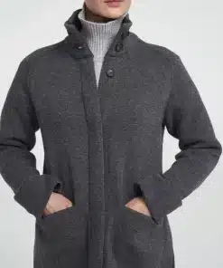 Holebrook Tilda Coat Med Grey Melange