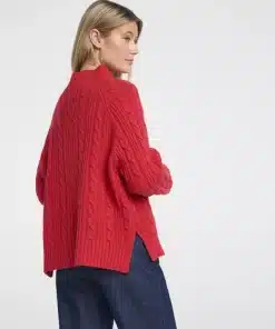 Holebrook Inger Turtle Knit Rasberry
