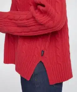 Holebrook Inger Turtle Knit Rasberry