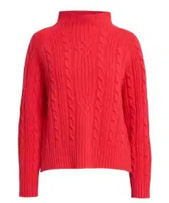 Holebrook Inger Turtle Knit Rasberry