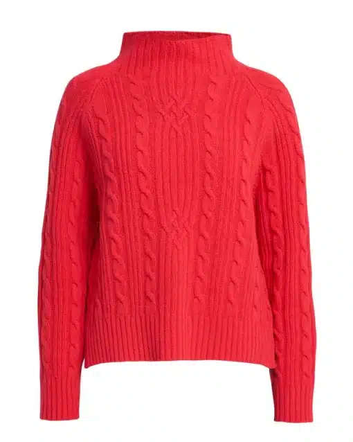 Holebrook Inger Turtle Knit Rasberry