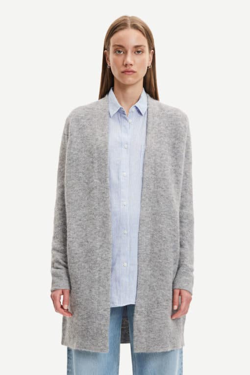 Samsøe Samsøe Nor Cardigan Grey Melange
