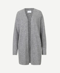 Samsoe & Samsoe Nor Cardigan Grey Melange