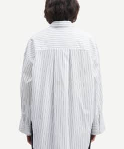 Samsoe & Samsoe Marika Shirt Bright White Stripe
