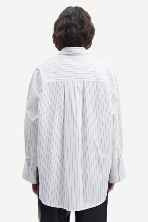 Samsoe & Samsoe Marika Shirt Bright White Stripe