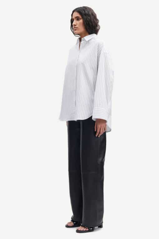 Samsoe & Samsoe Marika Shirt Bright White Stripe