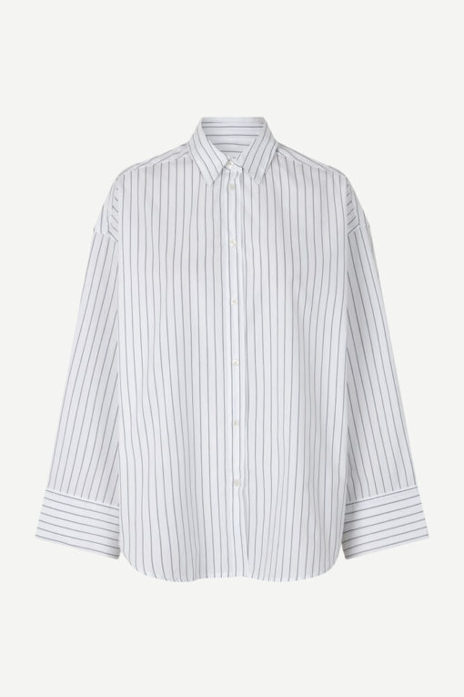 Samsoe & Samsoe Marika Shirt Bright White Stripe