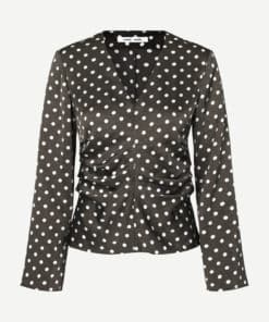 Samsoe & Samsoe Ivanka Blouse Dott Brown