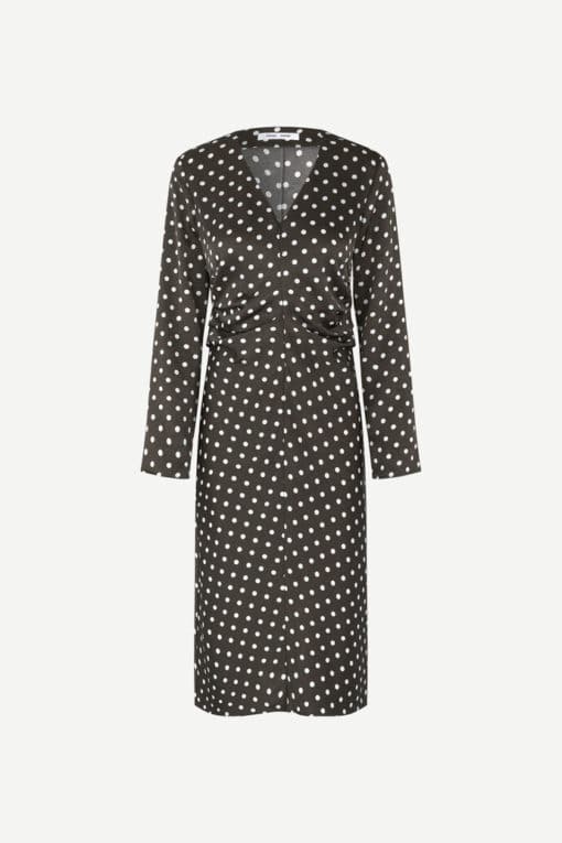 Samsoe & Samsoe Ivanka Dress Dott Brown
