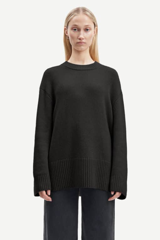 Samsoe & Samsoe Eliette Crew Neck Phantom