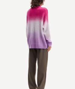 Samsoe & Samsoe Juliette Turtleneck Fuchsia Fedora Ombre