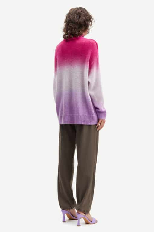 Samsoe & Samsoe Juliette Turtleneck Fuchsia Fedora Ombre