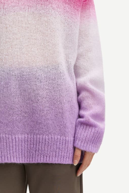 Samsoe & Samsoe Juliette Turtleneck Fuchsia Fedora Ombre