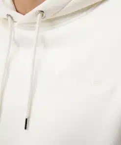 J.Lindeberg Chip Hoodie Cloud White