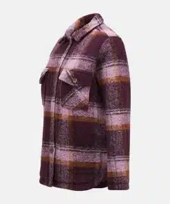 Peak Performance Kelly Wool Shirt Jacket Women Check