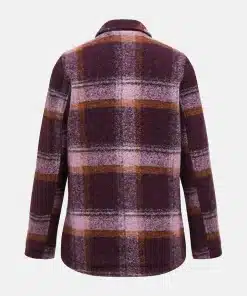 Peak Performance Kelly Wool Shirt Jacket Women Check