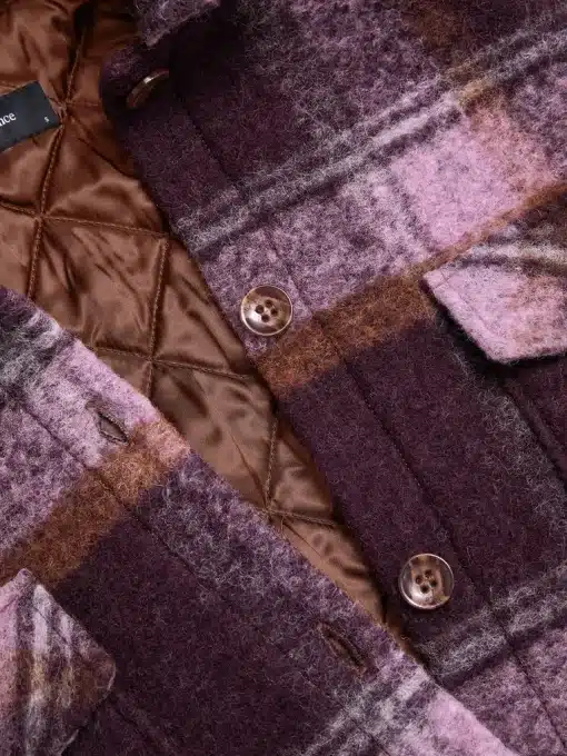 Peak Performance Kelly Wool Shirt Jacket Women Check