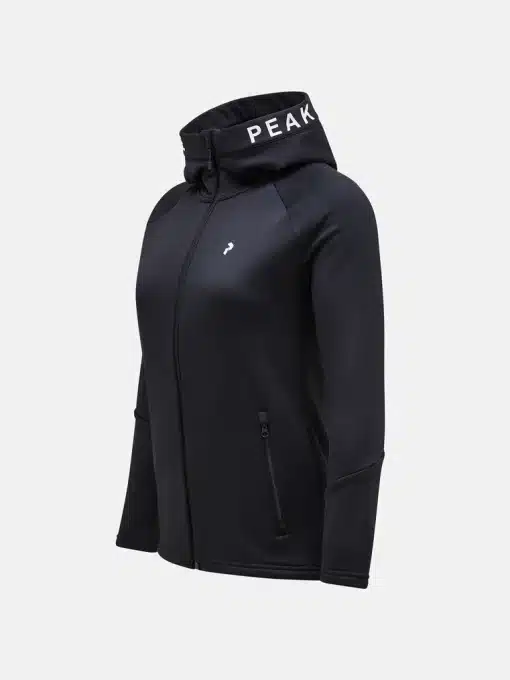Peak Performance Rider Zip Hood Women Black
