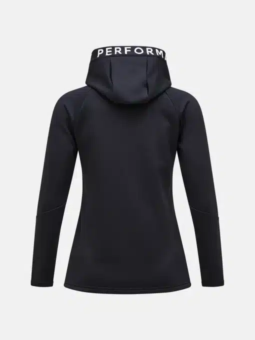 Peak Performance Rider Zip Hood Women Black
