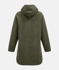 Peak Performance Pile Long Zip Women Pine Needle