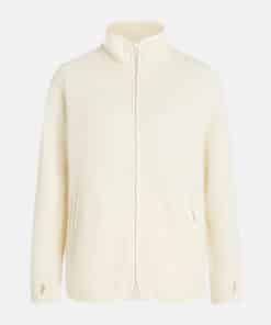 Peak Performance Pile Zip Jacket Women Vintage White