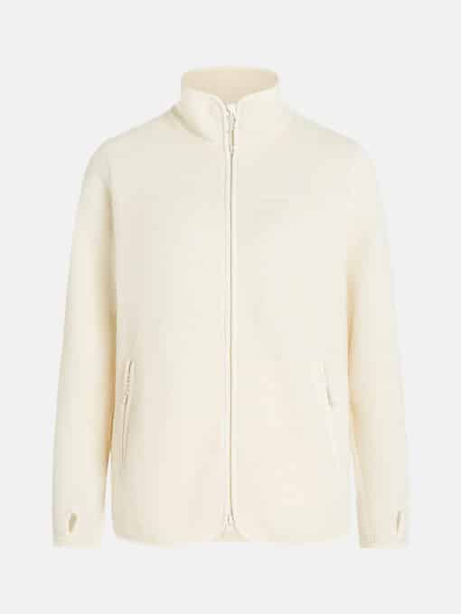 Peak Performance Pile Zip Jacket Women Vintage White