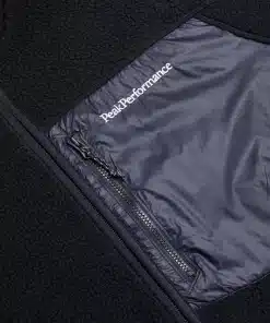 Peak Performance Pile Zip Jacket Men Black