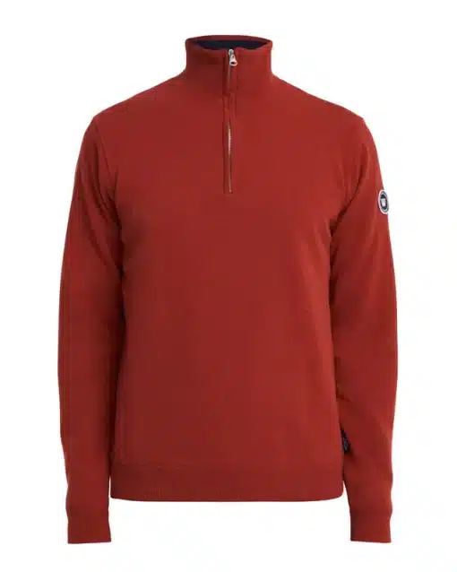 Holebrook Stellan Windproof T-Neck Maple Red