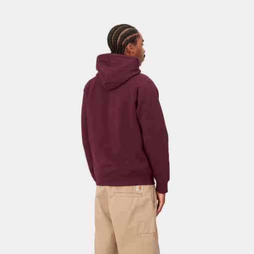 Carhartt WIP Chase Sweat Hood Amarone/Gold