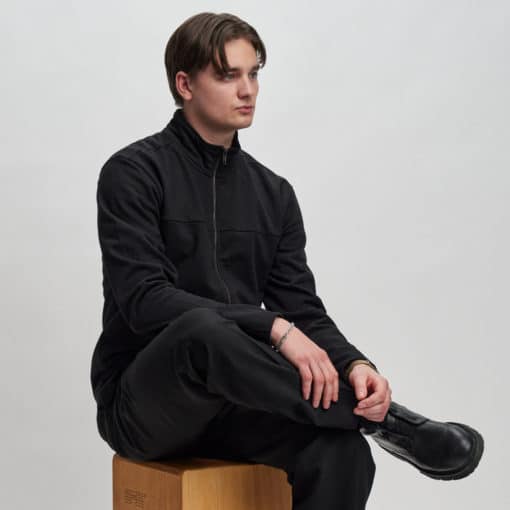After Apparel Sweat Jacket Black