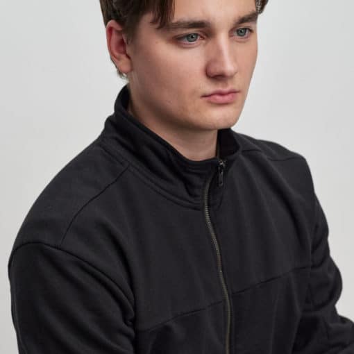 After Apparel Sweat Jacket Black