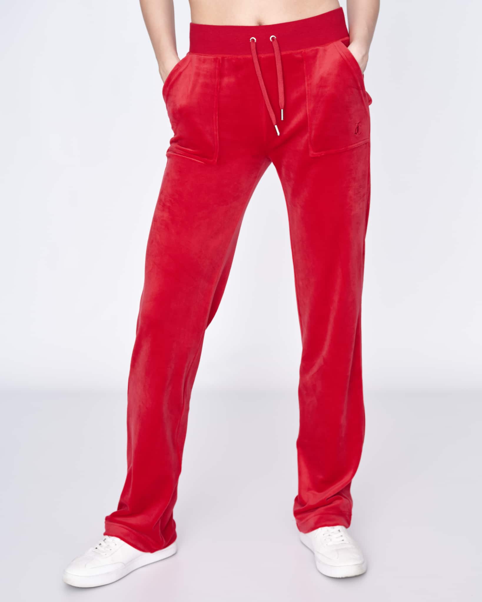 Buy Juicy Couture Classic Velour Del Ray Pocket Pant Astor Red Scandinavian Fashion Store