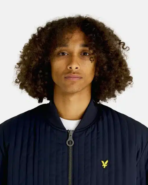 Lyle & Scott Quilted Liner Jacket Dark Navy