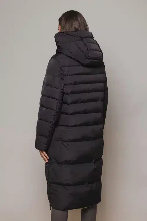 Rino & Pelle Keila Reversible Coat Black/Cookie