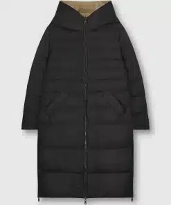 Rino & Pelle Keila Reversible Coat Black/Cookie