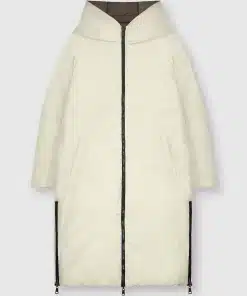 Rino & Pelle Keila Reversible Coat Taupe/Stone