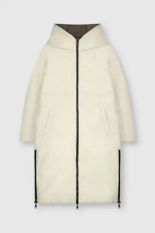 Rino & Pelle Keila Reversible Coat Taupe/Stone