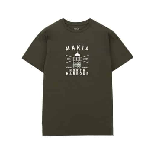 Makia Tankar T-shirt Dark Green