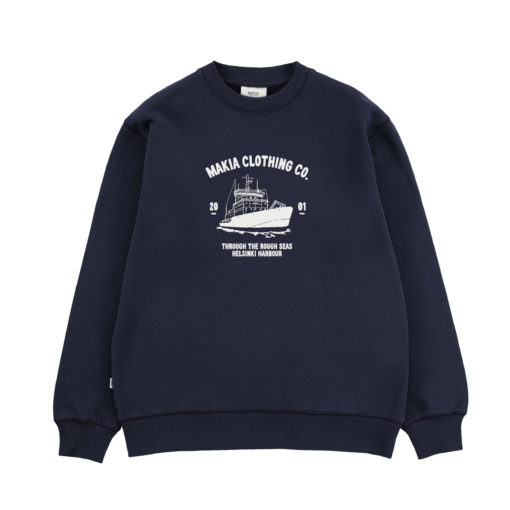 Makia Urho Sweatshirt Dark Navy