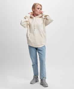After Apparel Raglan Hoodie Ecru