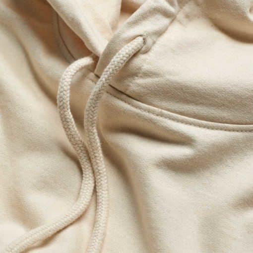 After Apparel Raglan Hoodie Ecru