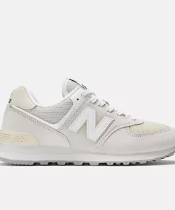New Balance 574 White With Grey