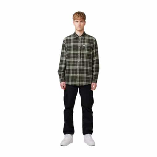 Makia Apollo Shirt Dark Green