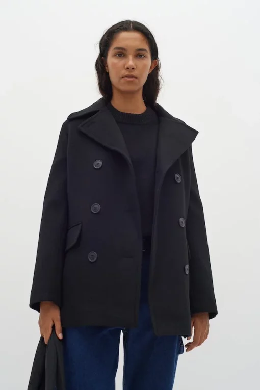 InWear Perry Sailor Coat Black