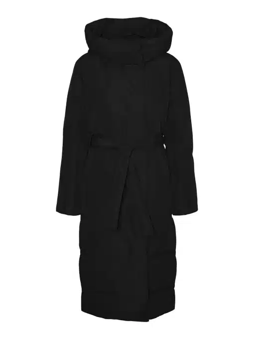Vero Moda Leonie Long Down Jacket Black