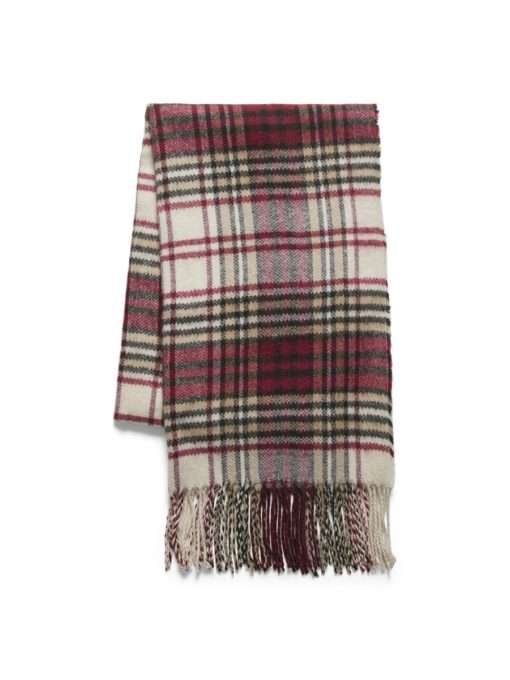 Vila Debbie Scarf Beet Red